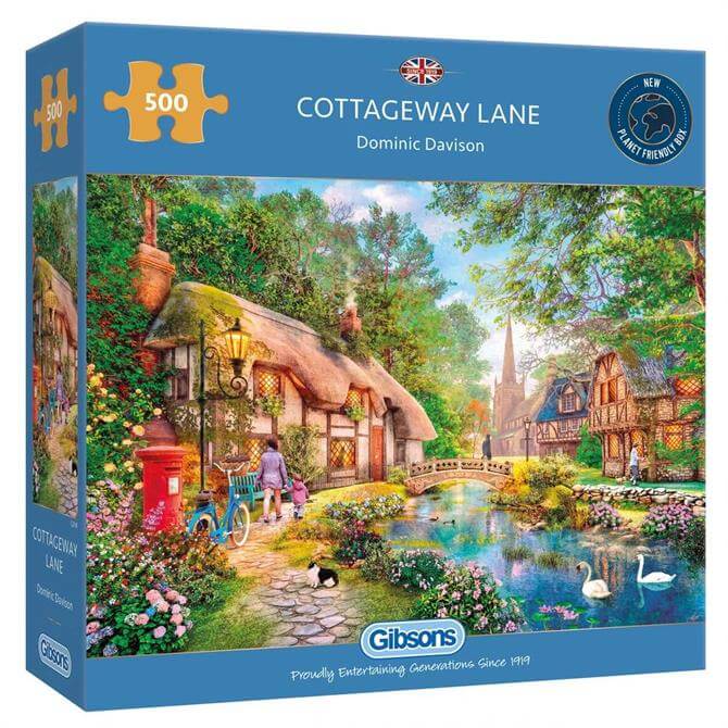 Gibsons Cottageway Lane 500 pcs Puzzle